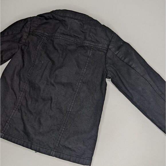 Art Class Black Zip Moto Jacket size XS - Picture 5 of 8